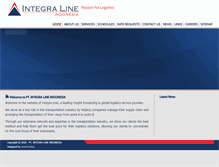 Tablet Screenshot of integra-line.com